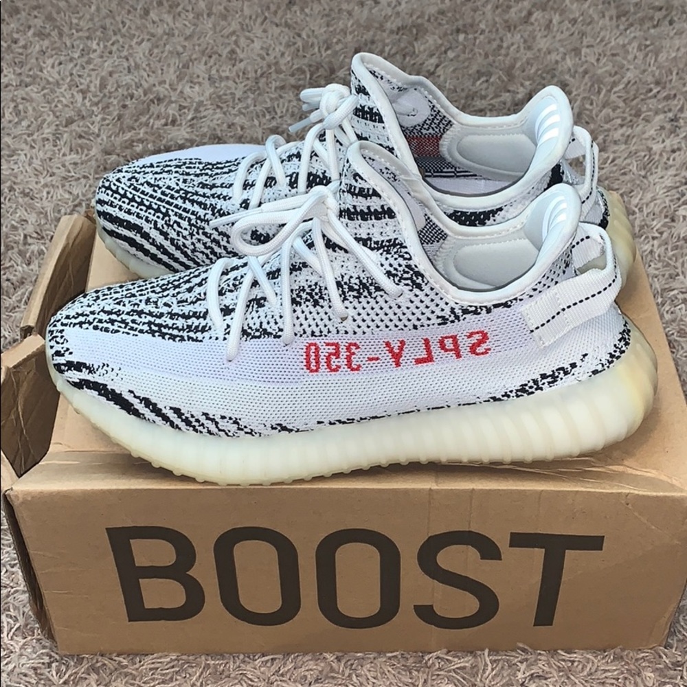 UNATHENTIC Used Yeezy Boost 350 Zebra